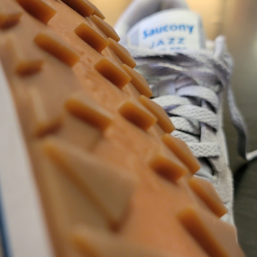 Saucony Jazz Low Pro Sneakers Gray White and Blue - Picture 4 of 10